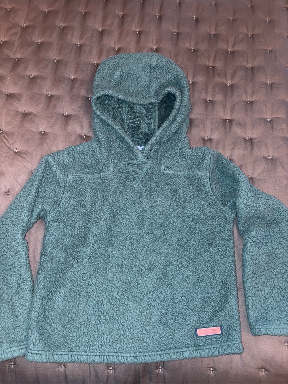 VV Plush Green Hoodie
